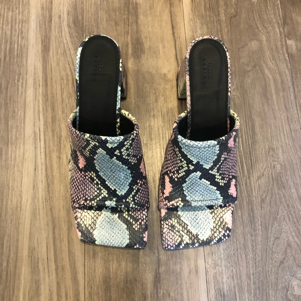 ASOS Design Open Toe Pumps